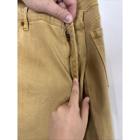 Liverpool The Hugger Ankle Jeans 33/16 Gold Honey Stretch High Rise NWT - Picture 10 of 10